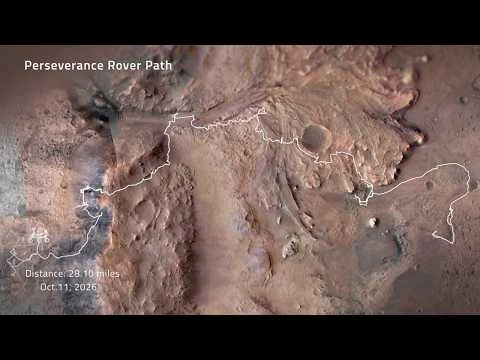 NASA’s Perseverance Mars Rover Sets Off-World Record for Total Distance Driven