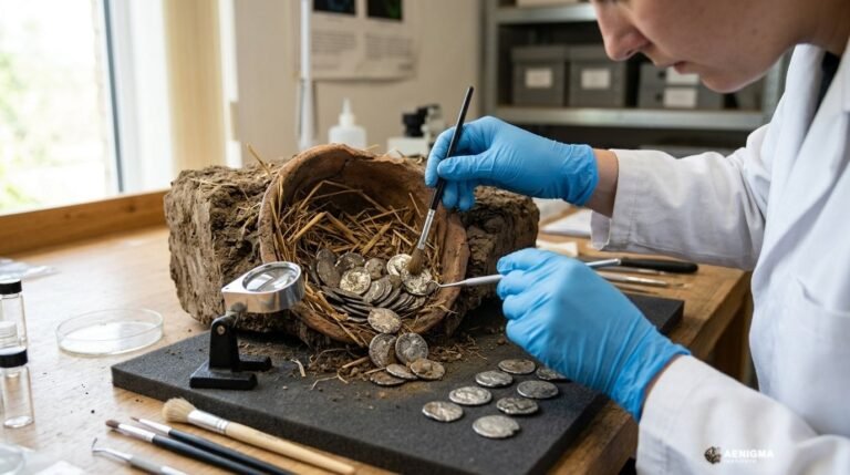 934 Roman Silver Coins Recovered in Germany